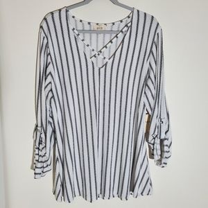 Perch by Blu Pepper Striped Top